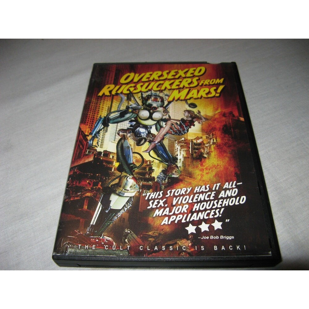 OverSexed Rugsuckers from Mars (DVD, 1989) Weird Sci-Fi Cult Comedy OOP